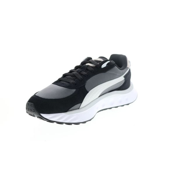 Puma Mens Wild Rider Rollin Black Shoes (NWT) - Picture 4 of 7